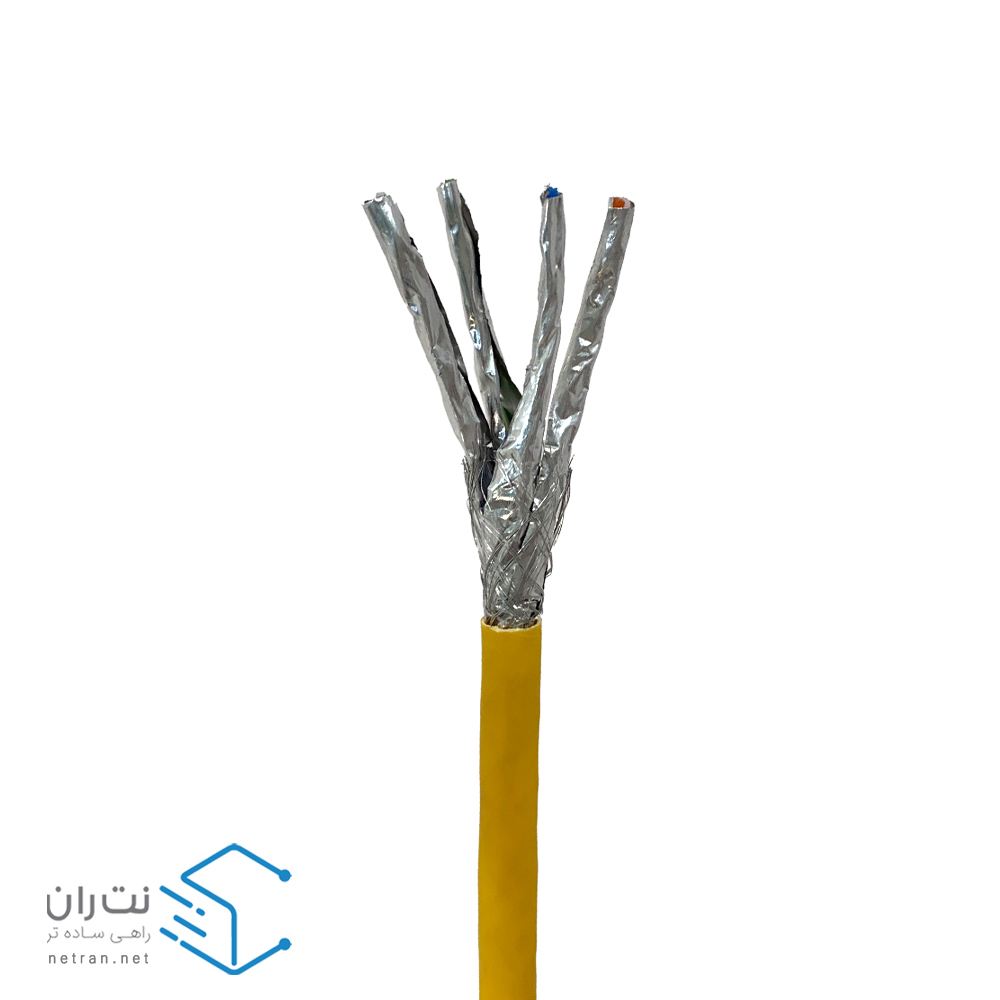 کابل شبکه لگراند Cat7 S/FTP تمام مس تست فلوک پرمننت با روکش LSZH حلقه 500 متری-3